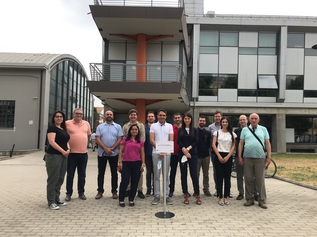 COMLAB at Università Roma Tre — group photo